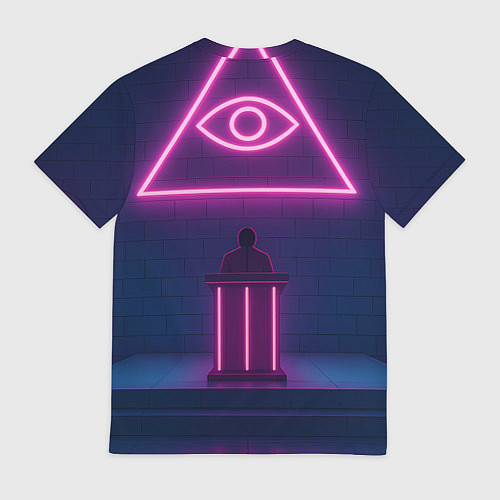 Мужская футболка Игрок 067 аниме стиль / 3D-принт – фото 2