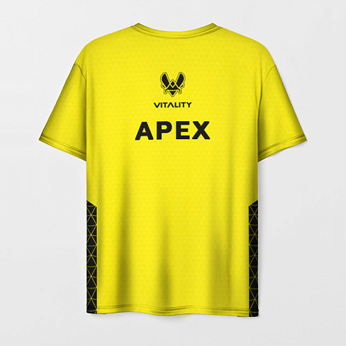 Мужская футболка Apex - Vitality CS2 / 3D-принт – фото 2