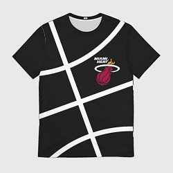 Мужская футболка Майами Хит - баскетбольный линии