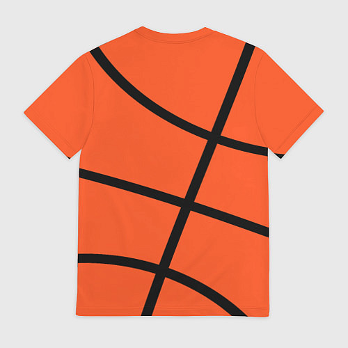 Мужская футболка Майами Хит - баскетболная разметка / 3D-принт – фото 2