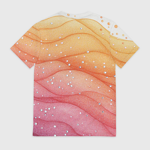 Мужская футболка Lana Del Rey в образе гитаристки / 3D-принт – фото 2