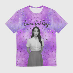 Футболка мужская Lana Del Rey в черно-белом, цвет: 3D-принт