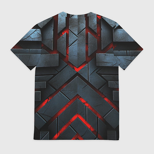 Мужская футболка Lana Del Rey в греческом стиле на троне / 3D-принт – фото 2