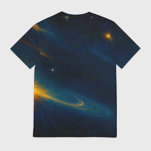 Мужская футболка Пространство Вселенной / 3D-принт – фото 2