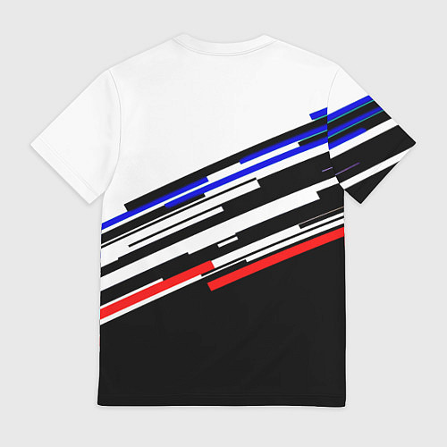 Мужская футболка Doom line color / 3D-принт – фото 2