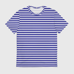 Футболка мужская Тельняшка моряка, цвет: 3D-принт