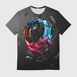 Мужская футболка Abstract graphics