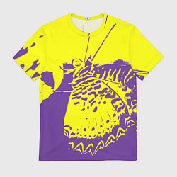Футболка мужская Бабочка-абстракция, цвет: 3D-принт