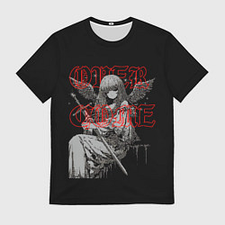 Футболка мужская Маленький ангел с мечом - аниме y2k, цвет: 3D-принт