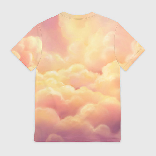 Мужская футболка Девочка обнимает лисичку / 3D-принт – фото 2