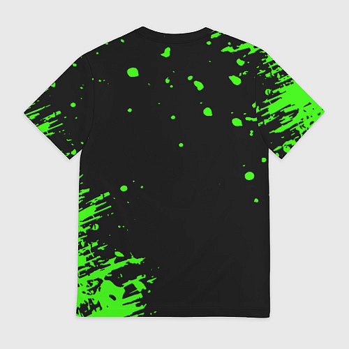 Мужская футболка Dayz кислотное краски логотип / 3D-принт – фото 2