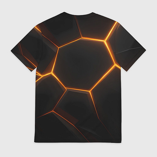 Мужская футболка Одинокий волк Сашка не нуждается в стае / 3D-принт – фото 2