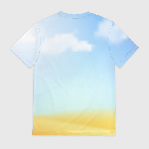 Мужская футболка Саня не напрягается - все само решается / 3D-принт – фото 2