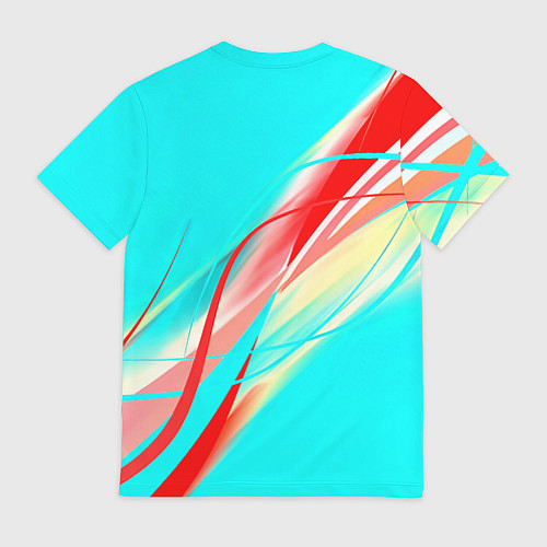 Мужская футболка Arsenal stripes / 3D-принт – фото 2