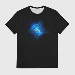 Футболка мужская Фантастическая 4-ка, цвет: 3D-принт