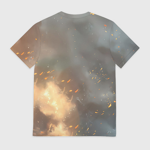 Мужская футболка Цири в мультяшном стиле / 3D-принт – фото 2