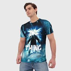 Футболка мужская Нечто, цвет: 3D-принт — фото 2