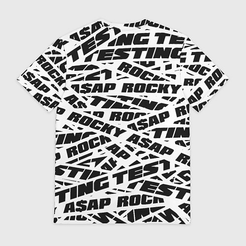 Мужская футболка AAP Rocky barcelona / 3D-принт – фото 2