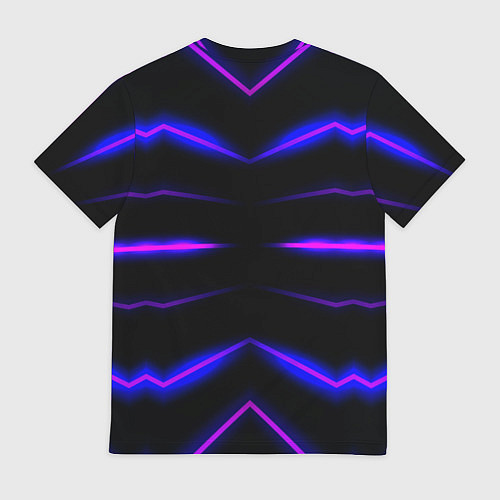 Мужская футболка Color multicoloured neon / 3D-принт – фото 2