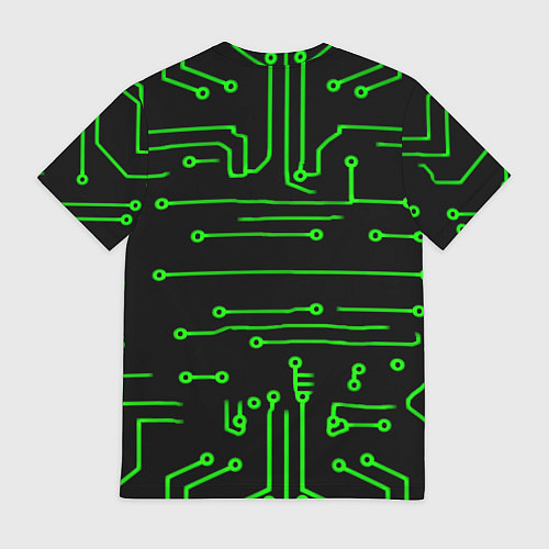 Мужская футболка Liverpool плата текстура / 3D-принт – фото 2