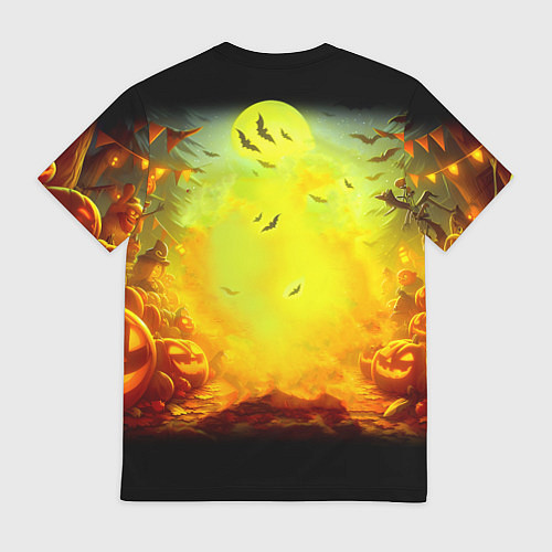 Мужская футболка Dipper and Mabel - halloween night fantasy / 3D-принт – фото 2