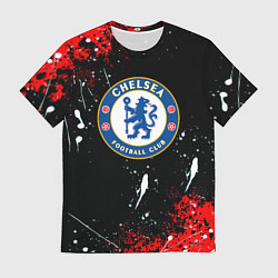 Футболка мужская Chelsea брызги красок текстура, цвет: 3D-принт