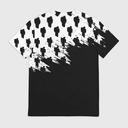 Мужская футболка Juventus logo краски / 3D-принт – фото 2