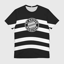 Футболка мужская Bayern Mnchen волны, цвет: 3D-принт