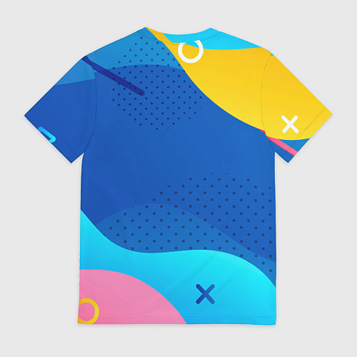 Мужская футболка Это рофл если что - смайлик / 3D-принт – фото 2