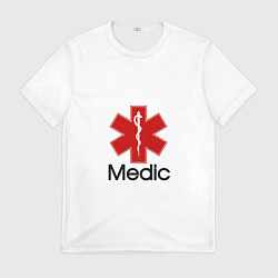 Футболка мужская Медик, цвет: 3D-принт