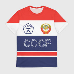 Футболка мужская Символика и знаки СССР, цвет: 3D-принт