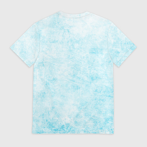 Мужская футболка Девочка-зима / 3D-принт – фото 2