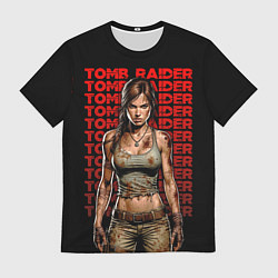Футболка мужская Lara Croft - расхитительница гробниц, цвет: 3D-принт