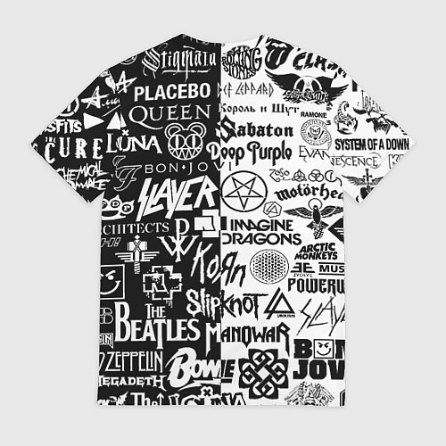 Мужская футболка Juventus рок музыка / 3D-принт – фото 2