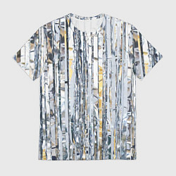 Мужская футболка Новогодний дождик