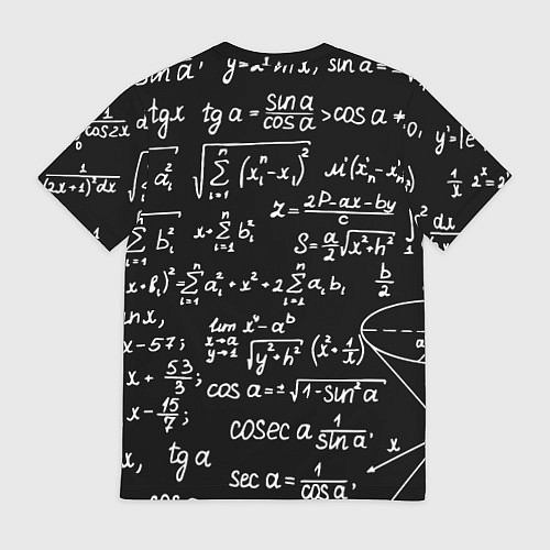 Мужская футболка Ювентус физика символы / 3D-принт – фото 2