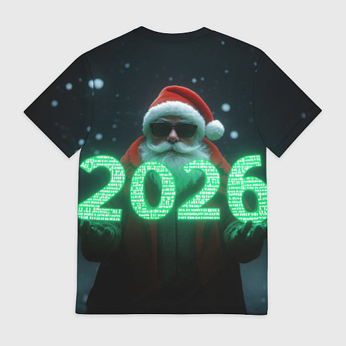 Мужская футболка Кибер дед / 3D-принт – фото 2