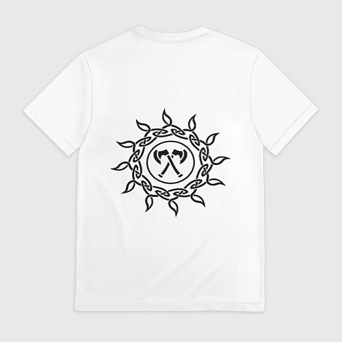 Мужская футболка Славянское ратное войско / 3D-принт – фото 2