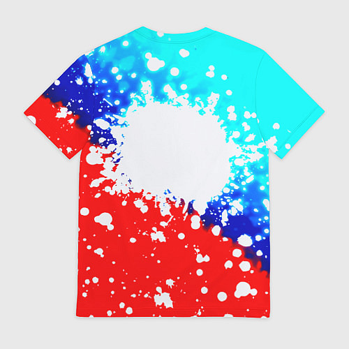 Мужская футболка Манчестер Юнайтед неон / 3D-принт – фото 2