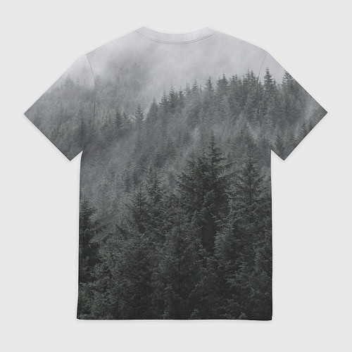 Мужская футболка Древние боги суровых лесов / 3D-принт – фото 2