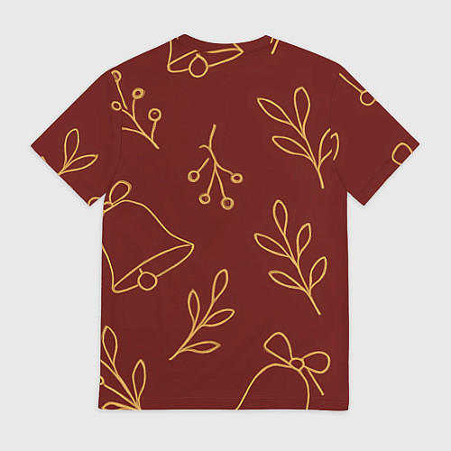 Мужская футболка С новым 2026 годом / 3D-принт – фото 2