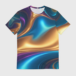 Мужская футболка Сплавы разноцветные