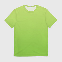 Футболка мужская Color lime green, цвет: 3D-принт