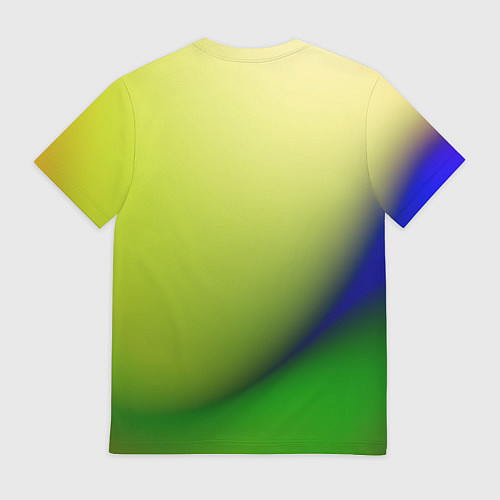 Мужская футболка The color is multicolored / 3D-принт – фото 2