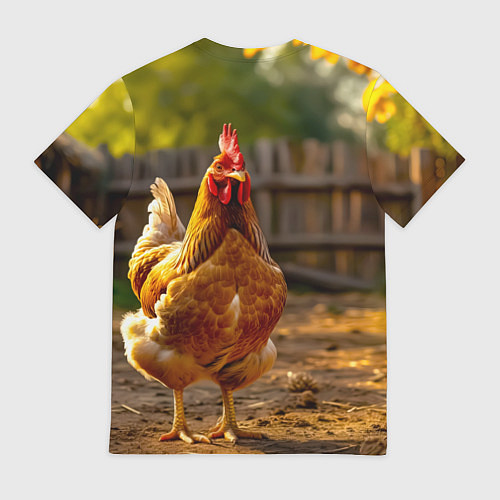 Мужская футболка Золотой хранитель двора / 3D-принт – фото 2