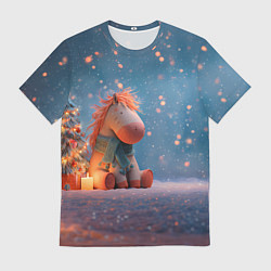 Футболка мужская Игрушечная лошадка 2026, цвет: 3D-принт