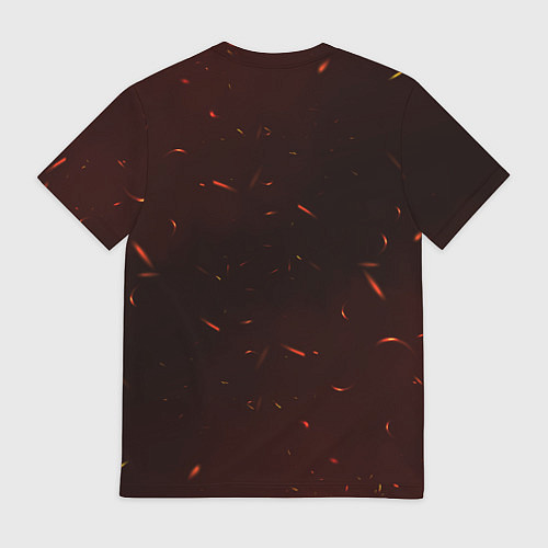 Мужская футболка Праздничная лошадь / 3D-принт – фото 2