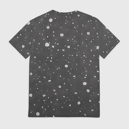 Мужская футболка Главное не уснуть лицом в оливье - иконка / 3D-принт – фото 2