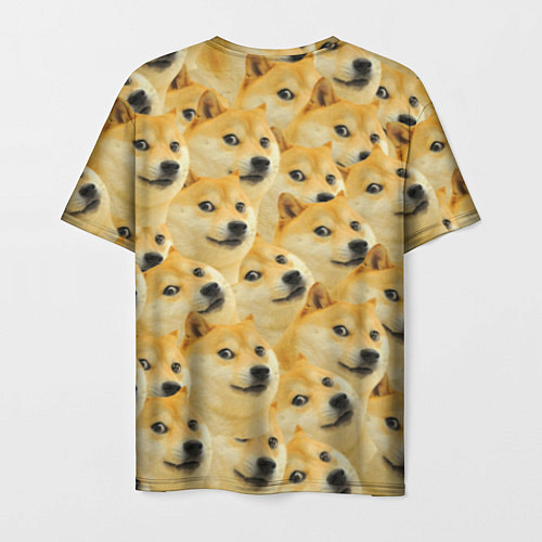 Мужская футболка Doge / 3D-принт – фото 2