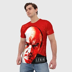 Футболка мужская Red Lenin, цвет: 3D-принт — фото 2
